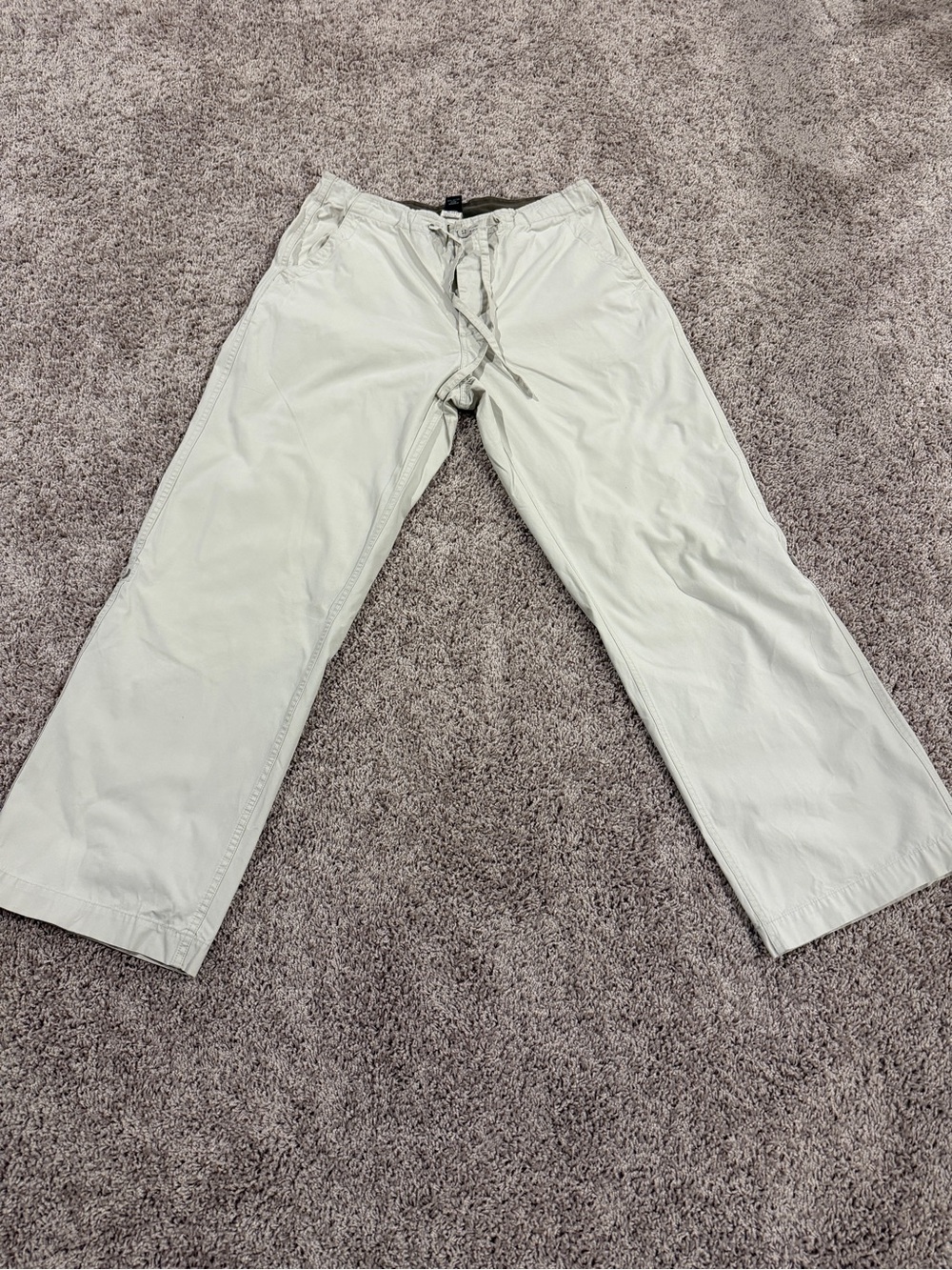 Gap Women Casual Drawstring Khaki Pants